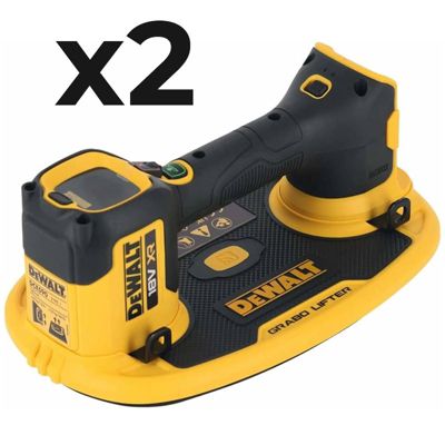 Lot De 2 Ventouses Grabo Dewalt Dce590n-xj Xr 18v