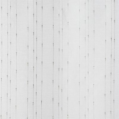 Lot de 2 voilages "Anissa" - blanc 60x160 cm - Atmosphera