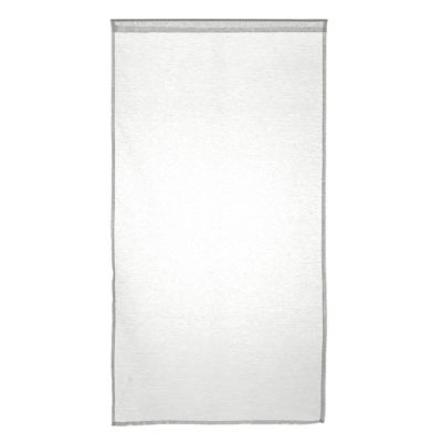 Lot de 2 Voilages Vitrage Blanc Moly 60 x 90 cm