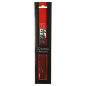 Lot de 20 bâtons d'encens - patchouli - Atmosphera