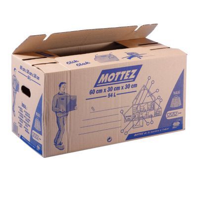 Lot De Cartons 54 Litres Castorama