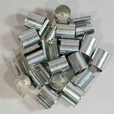 Lot De 20 Clips Pour Bâche De Serre - Fixation Métal Zinc 25mm | Accroche Rapide Et Solide
