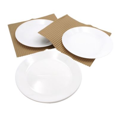 Lot de 20 intercalaires en carton pour assiette