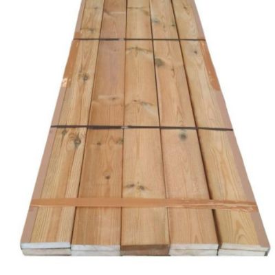 Lot de 20 lattes (5 m2) en bois de pin traité 2x12x210 cm