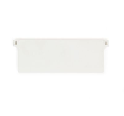 Lot de 20 plaques de lestage pour Stores Californiens 127mm - Blanc