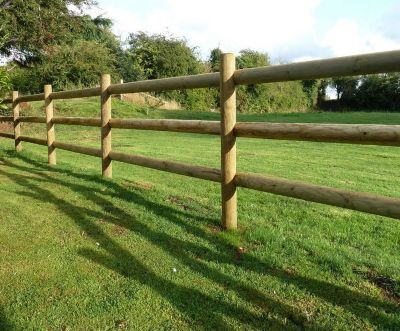 Lot de 20 poteaux ronds en pin traité de 60x2000 mm