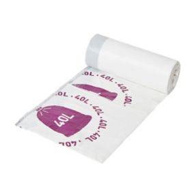 Sacs compostables 60L pour WC sec lot de 20 sacs