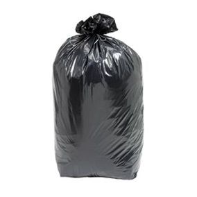 Lot de 20 sacs poubelles recyclés 30L noir