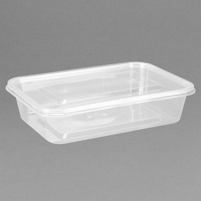 Lot de 250 Récipients en plastique pour micro-ondes