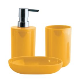 Lot de 3 accessoires de salle de bain INAGUA Safran MSV