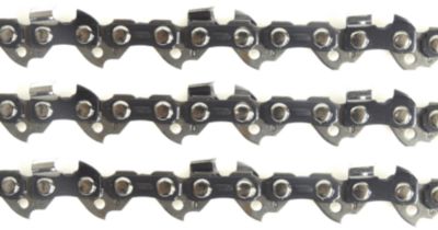 Lot de 3 Chaînes de tronçonneuse - Comptabile avec Stihl MS240, MS241, MS260, MS261, 024, 026 - Guide de 45 cm - 74 Entraîneurs -