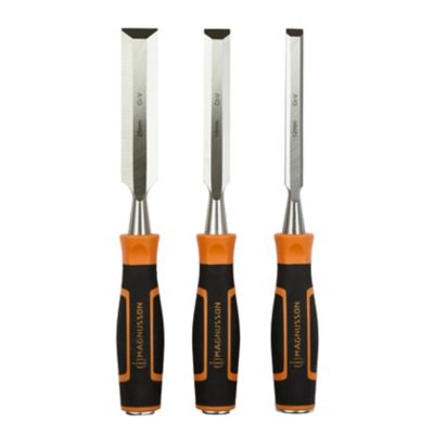 Lot de 3 ciseaux à bois Magnusson acier