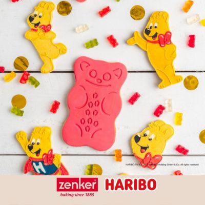 Lot de 3 emporte-pièces oursons en inox Zenker Haribo