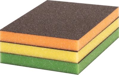 Lot de 3 éponges abrasives Bosch rectangulaires expert