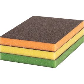 Lot de 3 éponges abrasives Bosch rectangulaires expert