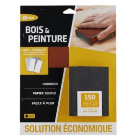 Lot de 3 bloque-portes feuille