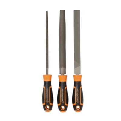 Lot de 3 limes Magnusson 200 mm acier au carbone