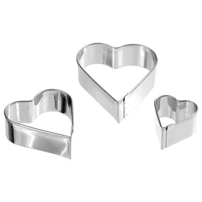 Lot de 3 mini emporte pièces - Gris- 5five