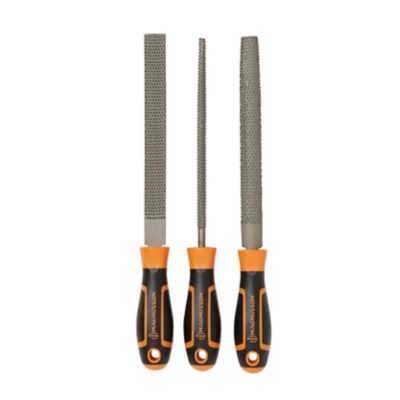 Lot de 3 râpes Magnusson 200 mm acier au carbone