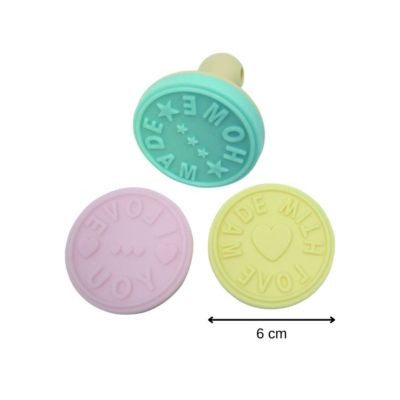 Lot de 3 tampons à pâtisserie pour biscuits Zenker