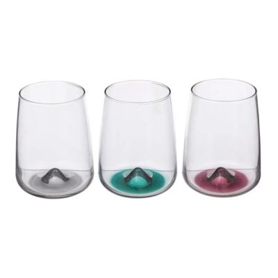 Lot de 3 Verres à Eau "Olme" 36cl Transparent