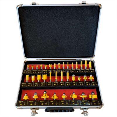 Lot De 35 Embouts De Fraisage Pour Fraiseuse - Défonceuse