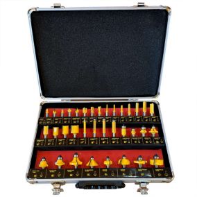 Lot De 35 Embouts De Fraisage Pour Fraiseuse - Défonceuse