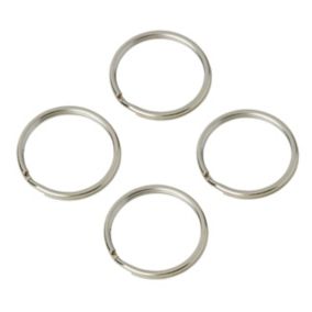 Lot de 4 anneaux brisés ø22 mm Diall