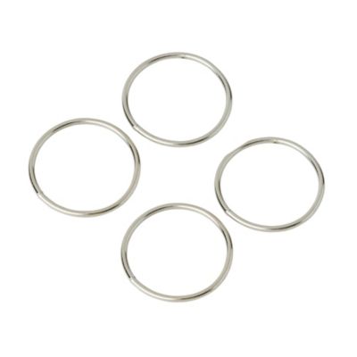 Lot de 4 anneaux soudés ø30 mm Diall