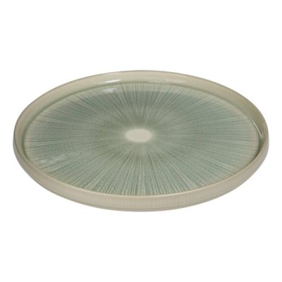 Lot de 4 Assiettes Eva vert - Atmosphera Créateur d'intérieur