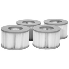 Lot de 4 cartouches filtrantes pour spa gonflable Mspa - MSPA