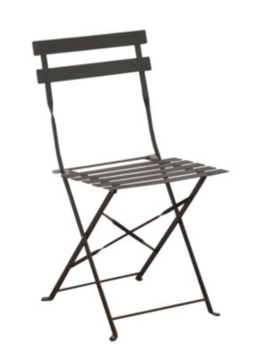 Lot de 4 Chaises Cuba Proloisirs Graphite
