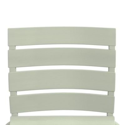 Lot De 4 Chaises De Jardin Empilables Avec Accoudoirs - Dossier Haut, Acier Laqué Noir, Textilène, 93x69x61 Cm - 3