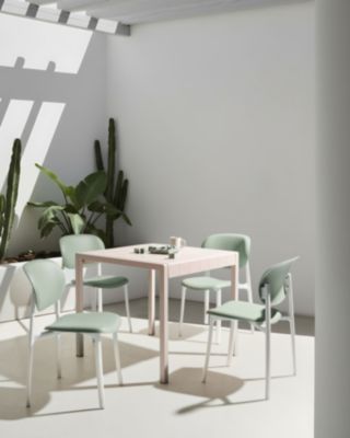 Chaise de jardin set 4 chaises Vert Empilable