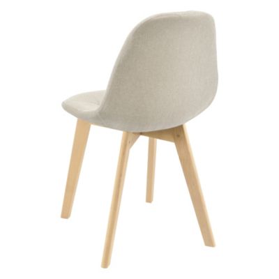 Lot de 4 Chaises de Salle à Manger Kopparberg 86 x 53 x 47 cm Beige en.casa