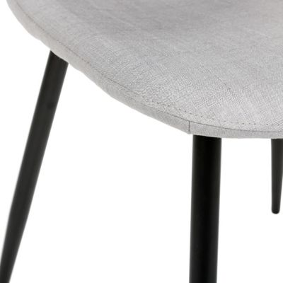 Lot de 4 chaises de table Tyka Atmosphera gris