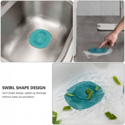 Filtre De Vidange En Acier Inoxydable Réutilisable Anti-Blocage Attrape-Cheveux Douche Baignoire Évier Panier En Maille Protecteur Salle De Bain Grand Grand Style Long