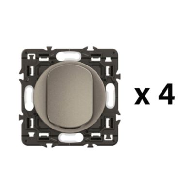 Lot De 4 Interrupteurs à Clé Pour Batterie - 60x45mm, Rouge, Plastique, Pour Voiture, Scooter, Bateau