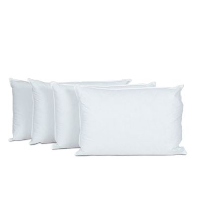 Lot de 4 oreillers Alaska 50x70 cm Fibres creuses polyester