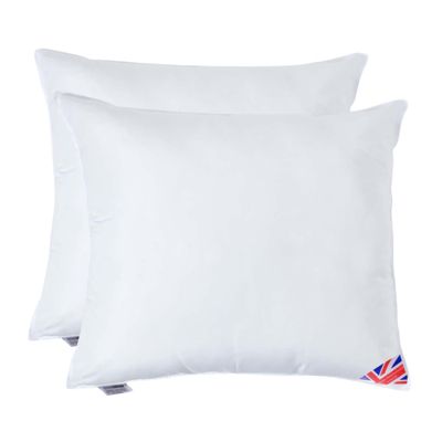 Lot de 4 oreillers en microfibre, 60 x 70 cm - HOMESCAPES