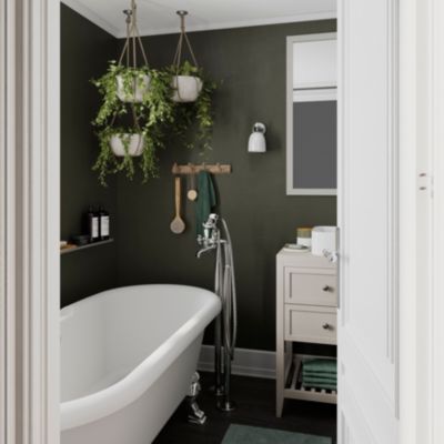 Lot de 4 pieds de baignoire chromé GoodHome Emba