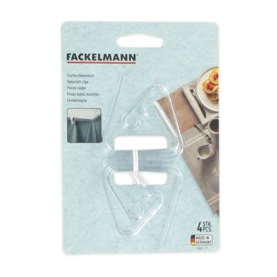 Pinces à Salade Fackelmann Transparentes - 28,5cm - Plastique SAN - Lave-vaisselle Safe