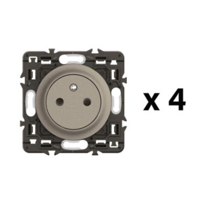Bloc 4 Prises Legrand Céliane – Deux Pôles + Terre – Précâblé – 230V – NEUF