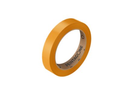 Lot de 4 rubans de masquage GOLD pour surfaces stables (lisses ou légèrement rugueuses) - 19 mm x 50 m