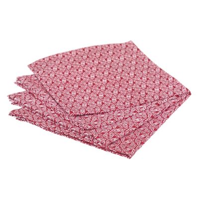 Lot de 4 Serviettes de table Graphique