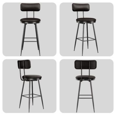 Lot De 4 Tabouret De Bar 65 Cm