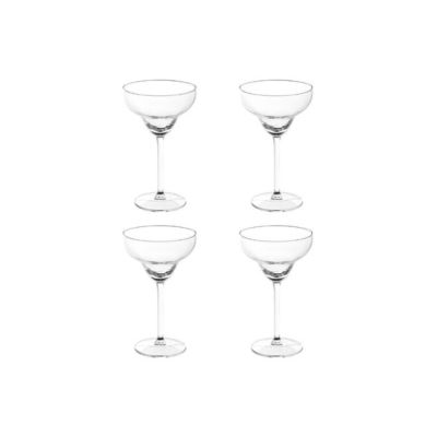Lot de 4 Verres à Cocktails "Margarita" 30cl Transparent