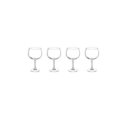 Lot de 4 Verres à Pied "Gin" 70cl Transparent