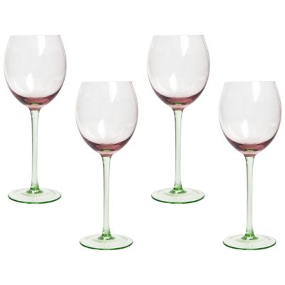 Lot de 4 verres à vin DIOPSIDE 360 ml Rose
