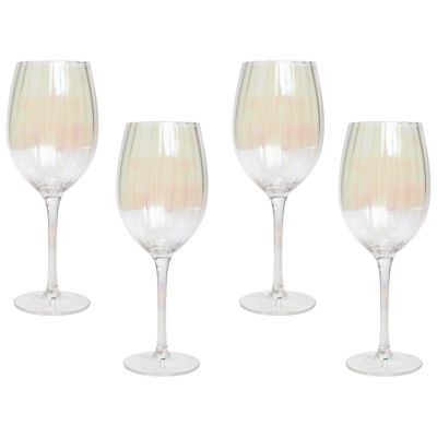 Lot de 4 verres à vin MORGANITE 530 ml Transparent
